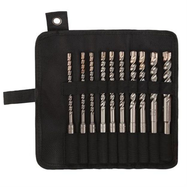 Billede af Hammerborsæt Booster Plus 10 dele 6(x3)-8(x3)-10(x2)-12-14x160/100mm